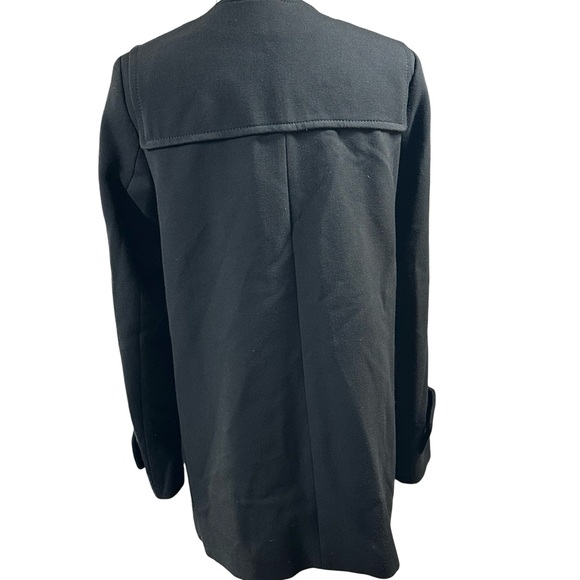 Black Zara Toggle Coat size Medium - Picture 5 of 8